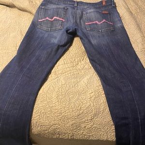 7 For All Mankind, Jeans, Pink pocket